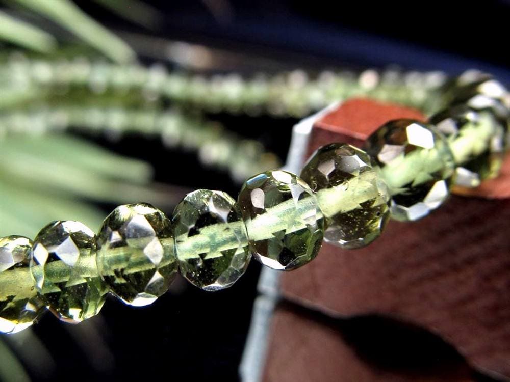 モルダバイト モルダウ石 ブレスレット 隕石 パワーストーン