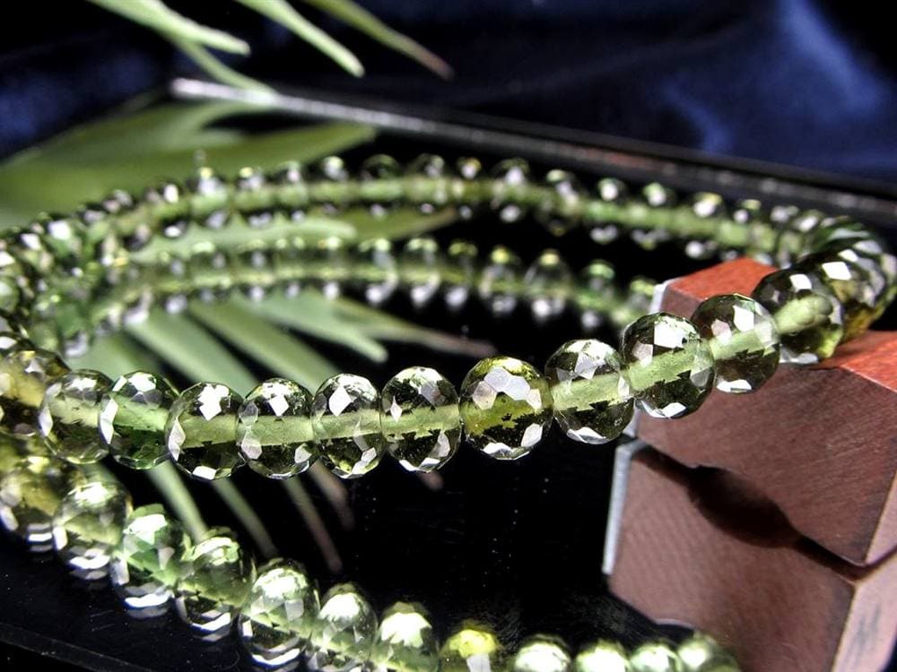 モルダバイト モルダウ石 ブレスレット 隕石 パワーストーン