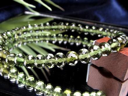 モルダバイト モルダウ石 ブレスレット 隕石 パワーストーン