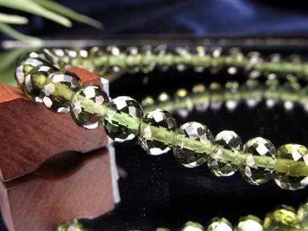 モルダバイト モルダウ石 ブレスレット 隕石 パワーストーン