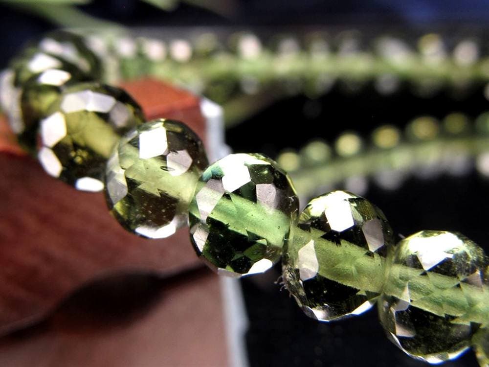 モルダバイト モルダウ石 ブレスレット 隕石 パワーストーン