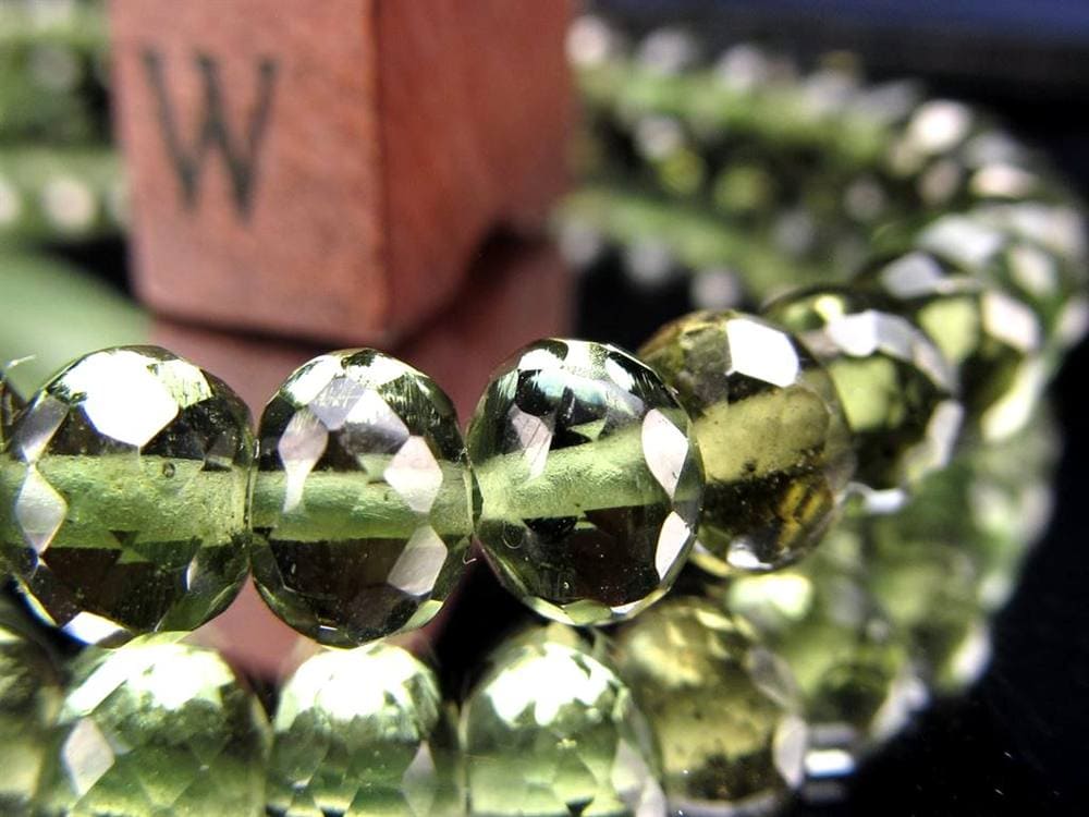 モルダバイト モルダウ石 ブレスレット 隕石 パワーストーン