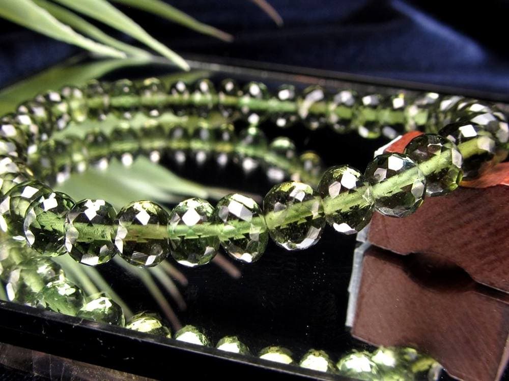 モルダバイト モルダウ石 ブレスレット 隕石 パワーストーン