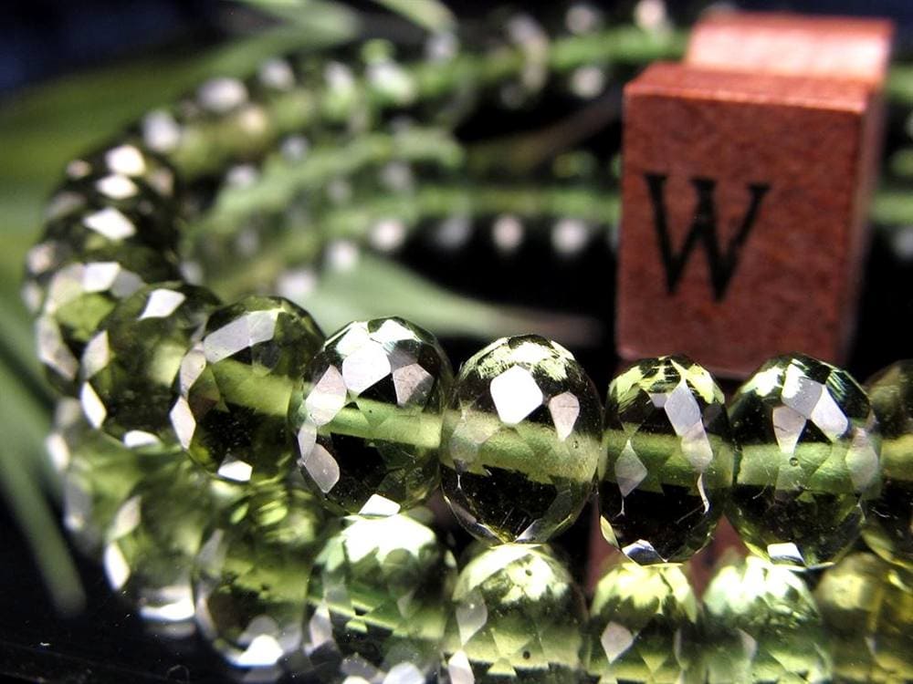 モルダバイト モルダウ石 ブレスレット 隕石 パワーストーン