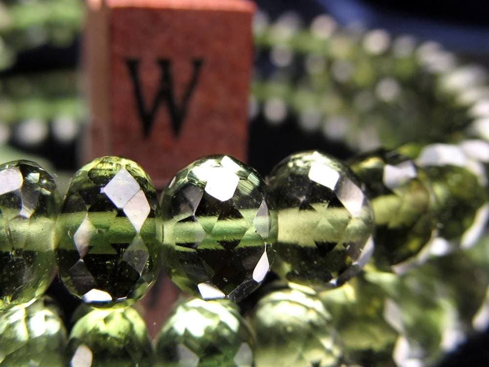 モルダバイト モルダウ石 ブレスレット 隕石 パワーストーン