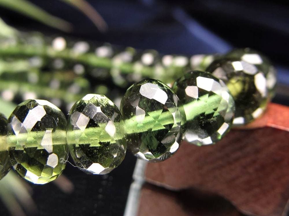 モルダバイト モルダウ石 ブレスレット 隕石 パワーストーン