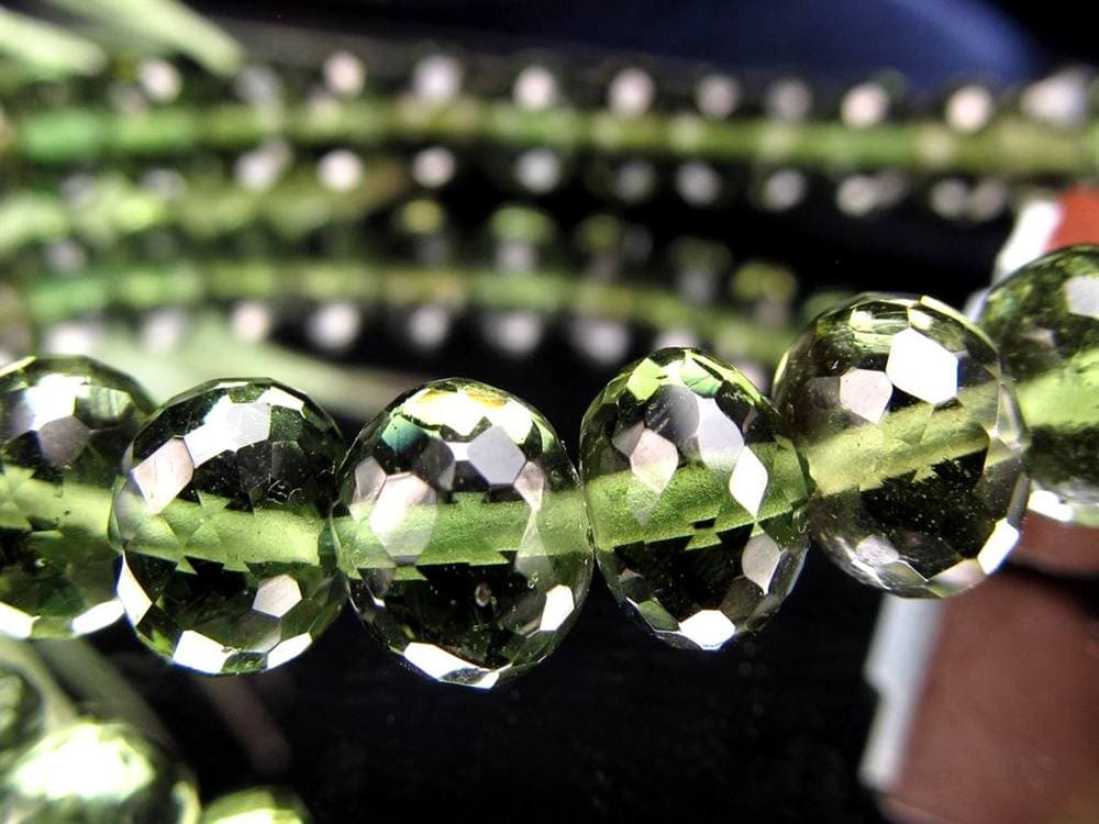 モルダバイト モルダウ石 ブレスレット 隕石 パワーストーン