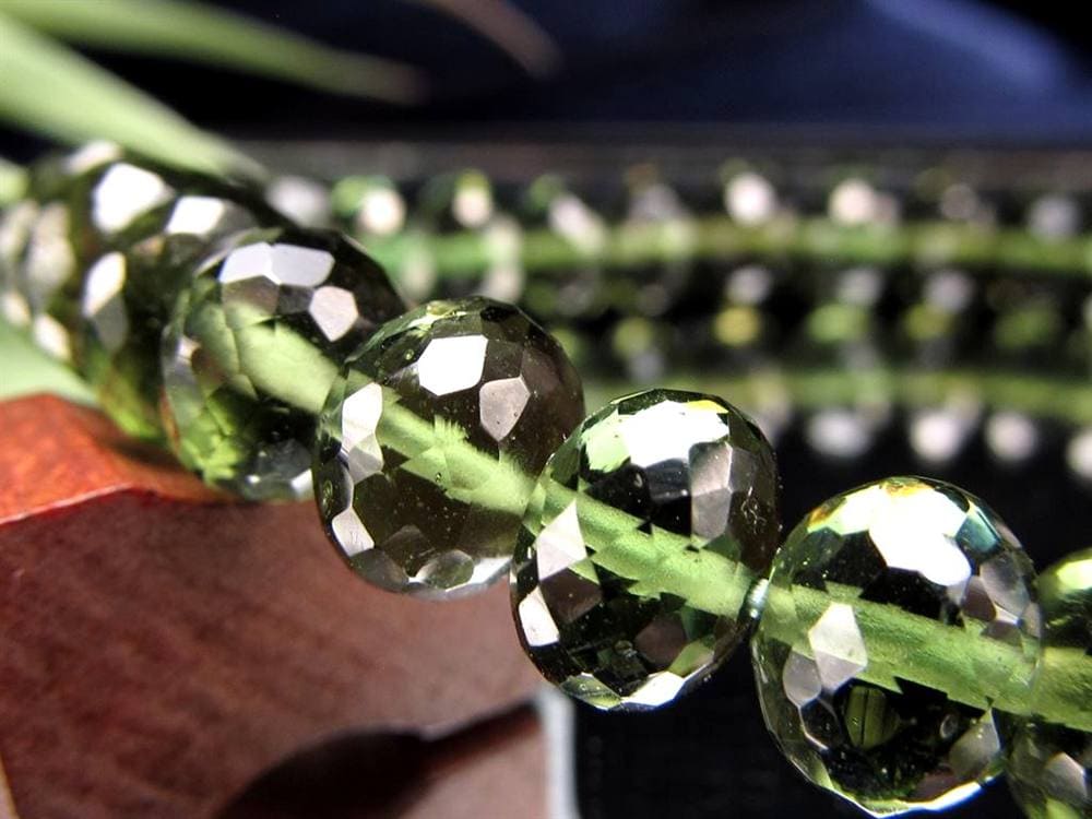 モルダバイト モルダウ石 ブレスレット 隕石 パワーストーン