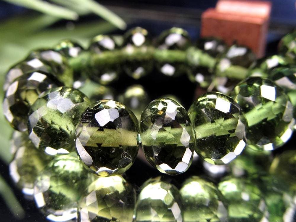 モルダバイト モルダウ石 ブレスレット 隕石 パワーストーン