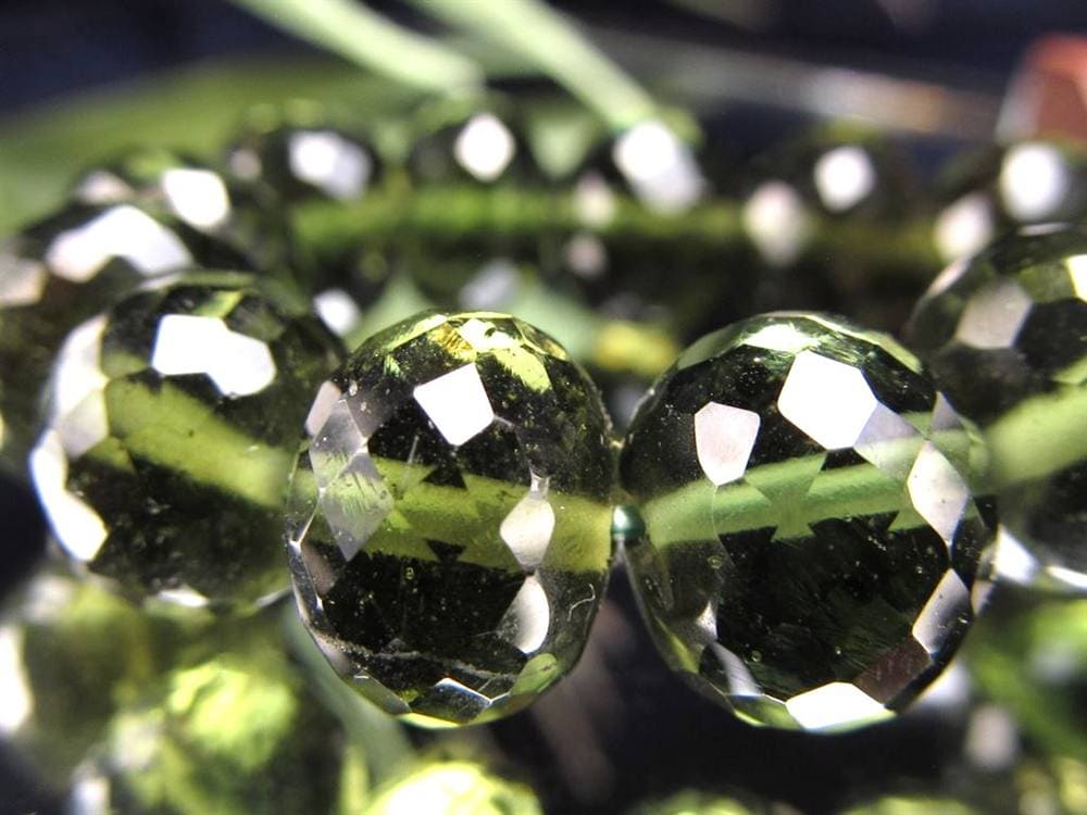 モルダバイト モルダウ石 ブレスレット 隕石 パワーストーン