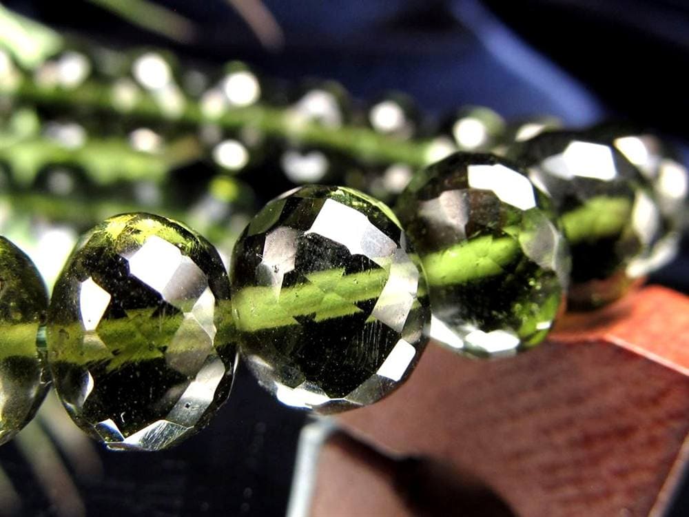 モルダバイト モルダウ石 ブレスレット 隕石 パワーストーン