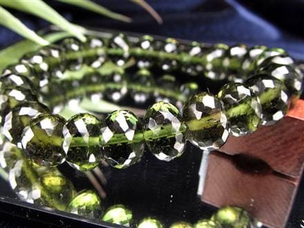 モルダバイト モルダウ石 ブレスレット 隕石 パワーストーン