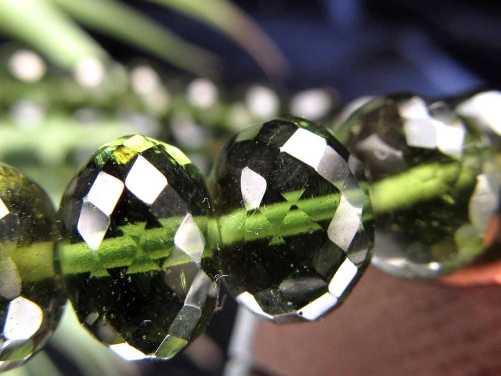 モルダバイト モルダウ石 ブレスレット 隕石 パワーストーン