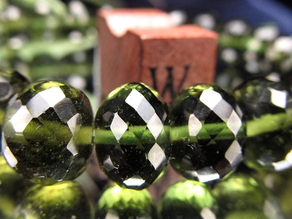 モルダバイト モルダウ石 ブレスレット 隕石 パワーストーン