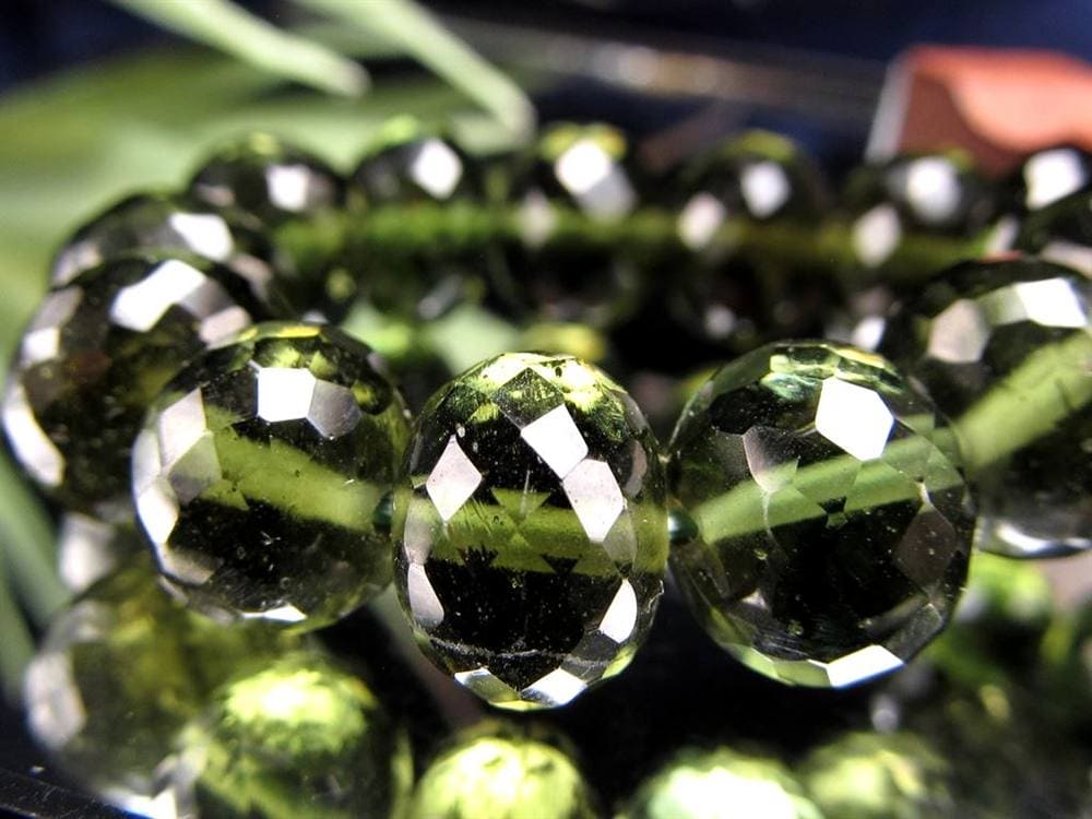 モルダバイト モルダウ石 ブレスレット 隕石 パワーストーン