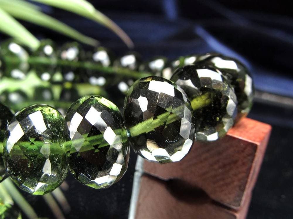 モルダバイト モルダウ石 ブレスレット 隕石 パワーストーン