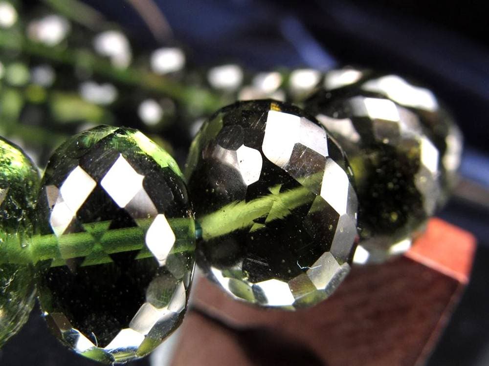 モルダバイト モルダウ石 ブレスレット 隕石 パワーストーン