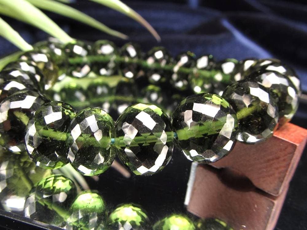 モルダバイト モルダウ石 ブレスレット 隕石 パワーストーン