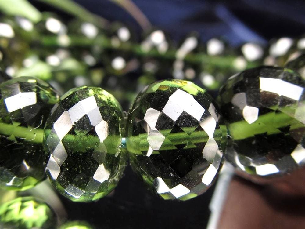 モルダバイト モルダウ石 ブレスレット 隕石 パワーストーン