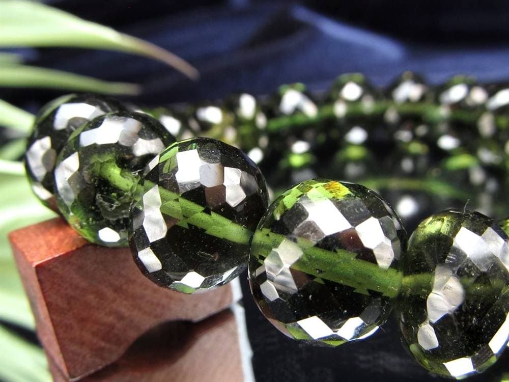 モルダバイト モルダウ石 ブレスレット 隕石 パワーストーン