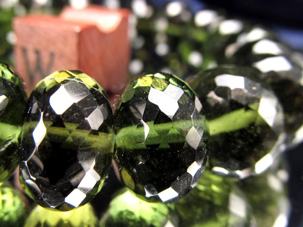 モルダバイト モルダウ石 ブレスレット 隕石 パワーストーン