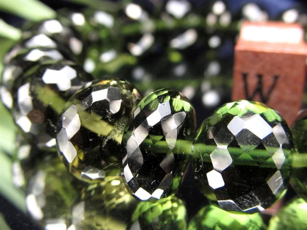 モルダバイト モルダウ石 ブレスレット 隕石 パワーストーン