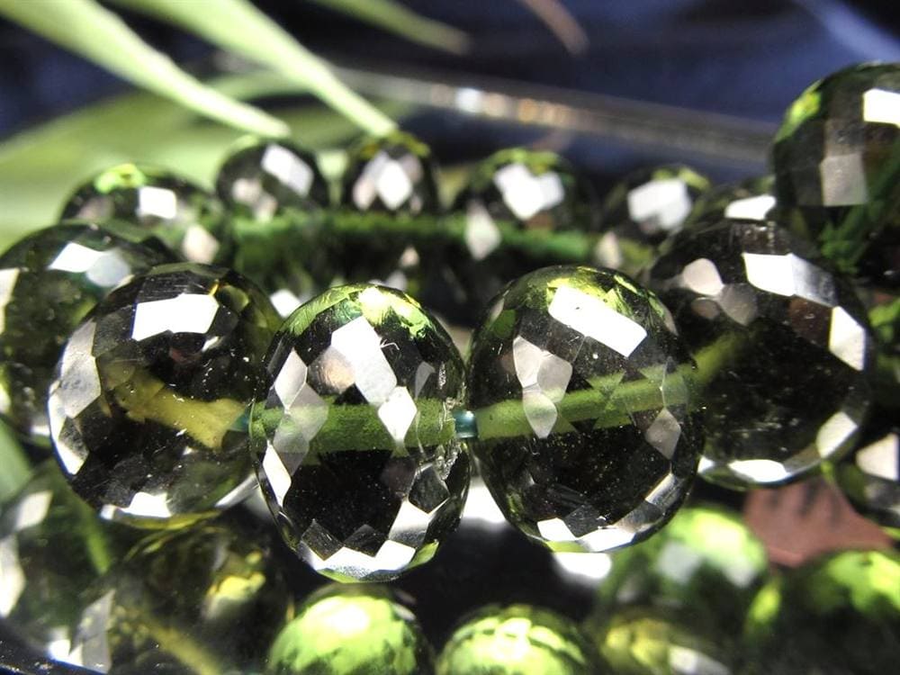 モルダバイト モルダウ石 ブレスレット 隕石 パワーストーン