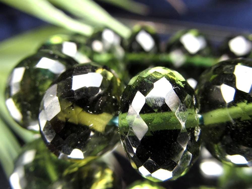 モルダバイト モルダウ石 ブレスレット 隕石 パワーストーン