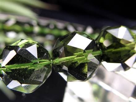 モルダバイト モルダウ石 ブレスレット 鑑別書付属 パワーストーン