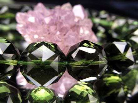 モルダバイト モルダウ石 ブレスレット 鑑別書付属 パワーストーン