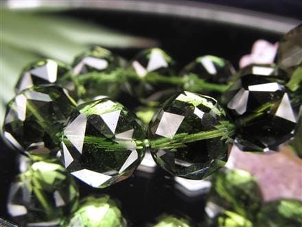 モルダバイト モルダウ石 ブレスレット 鑑別書付属 パワーストーン