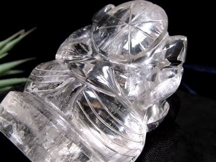 ガネーシャ 夢を叶える象 マニカラン水晶 ヒマラヤ水晶 天然石ガネーシャ