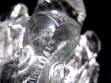 ガネーシャ 夢を叶える象 マニカラン水晶 ヒマラヤ水晶 天然石ガネーシャ