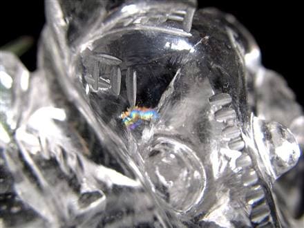 ガネーシャ 夢を叶える象 マニカラン水晶 ヒマラヤ水晶 天然石ガネーシャ