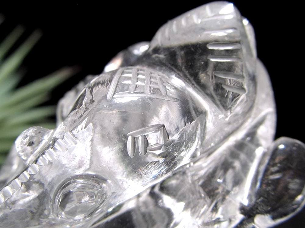 ガネーシャ 夢を叶える象 マニカラン水晶 ヒマラヤ水晶 天然石ガネーシャ