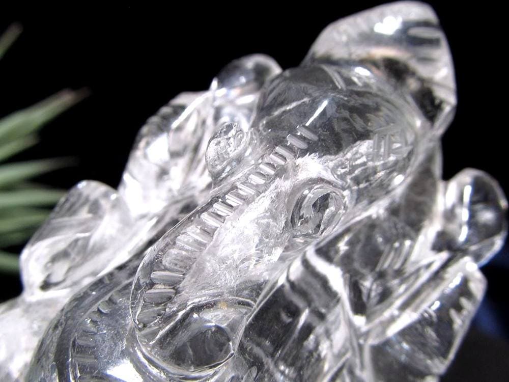 ガネーシャ 夢を叶える象 マニカラン水晶 ヒマラヤ水晶 天然石ガネーシャ