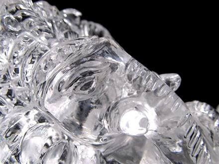 ガネーシャ 夢を叶える象 マニカラン水晶 ヒマラヤ水晶 天然石ガネーシャ