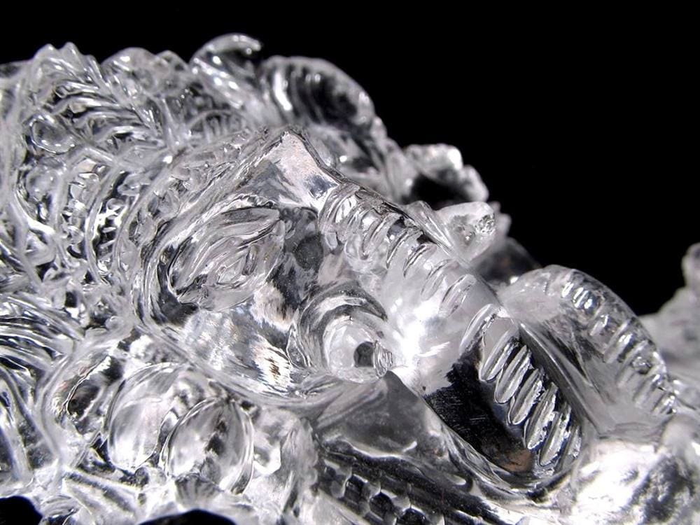 ガネーシャ 夢を叶える象 マニカラン水晶 ヒマラヤ水晶 天然石ガネーシャ