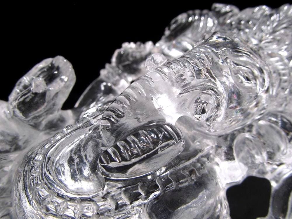 ガネーシャ 夢を叶える象 マニカラン水晶 ヒマラヤ水晶 天然石ガネーシャ