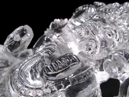 ガネーシャ 夢を叶える象 マニカラン水晶 ヒマラヤ水晶 天然石ガネーシャ