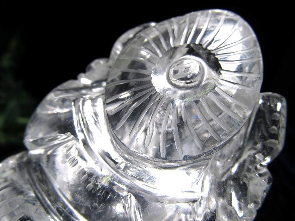 ガネーシャ 夢を叶える象 マニカラン水晶 ヒマラヤ水晶 天然石ガネーシャ