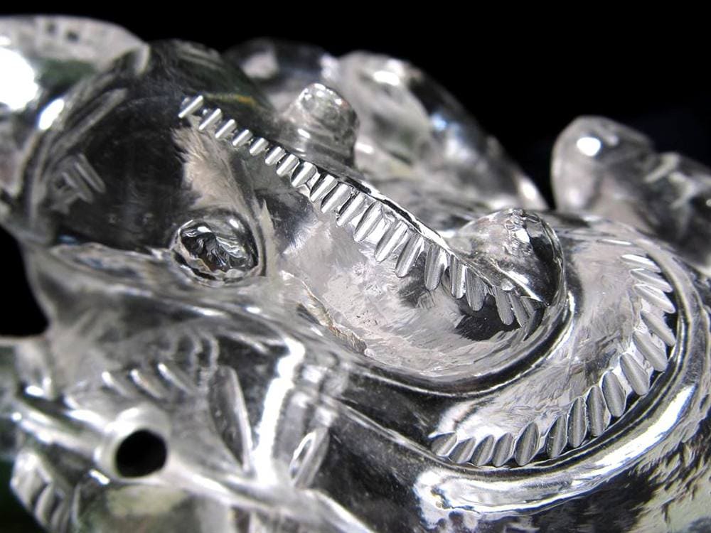 ガネーシャ 夢を叶える象 マニカラン水晶 ヒマラヤ水晶 天然石ガネーシャ