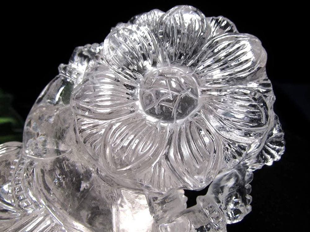 ガネーシャ 夢を叶える象 マニカラン水晶 ヒマラヤ水晶 天然石ガネーシャ