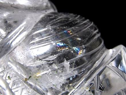 ガネーシャ 夢を叶える象 マニカラン水晶 ヒマラヤ水晶 天然石ガネーシャ