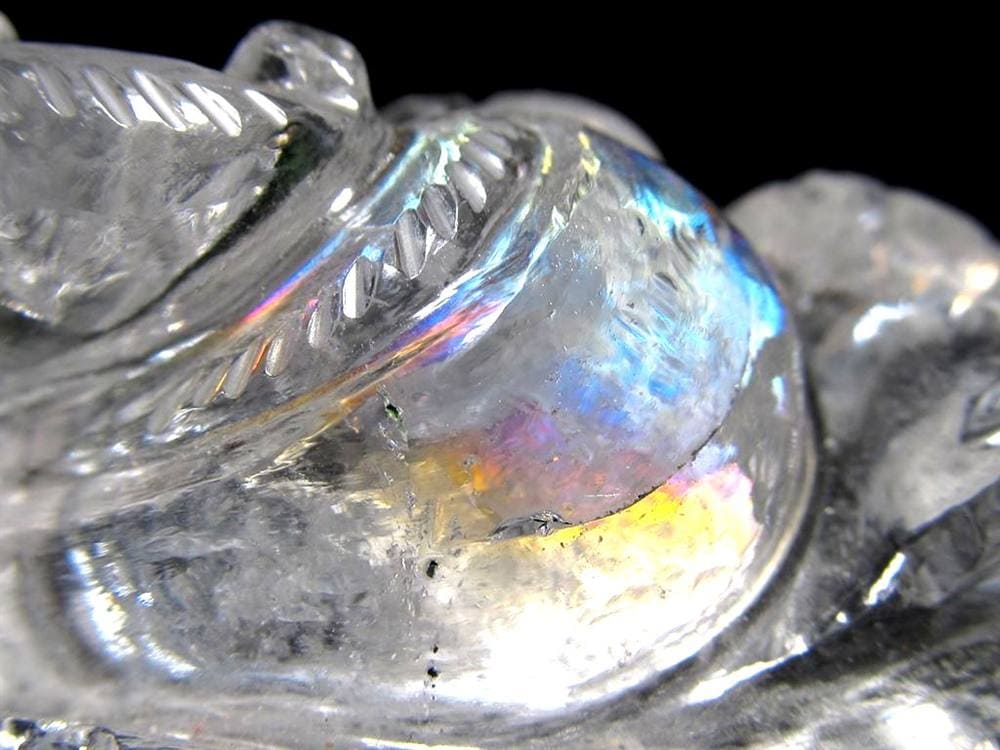 ガネーシャ 夢を叶える象 マニカラン水晶 ヒマラヤ水晶 天然石ガネーシャ