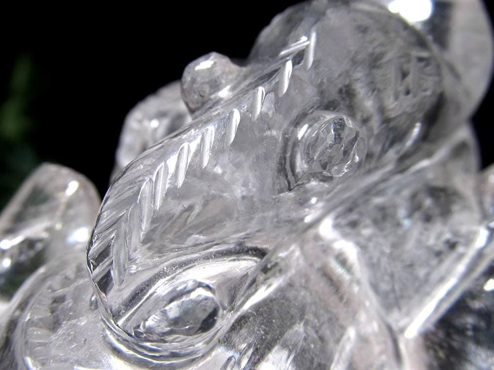 ガネーシャ 夢を叶える象 マニカラン水晶 ヒマラヤ水晶 天然石ガネーシャ