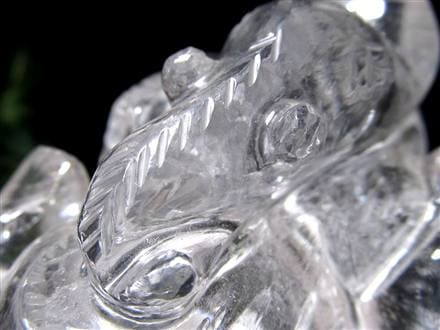 ガネーシャ 夢を叶える象 マニカラン水晶 ヒマラヤ水晶 天然石ガネーシャ
