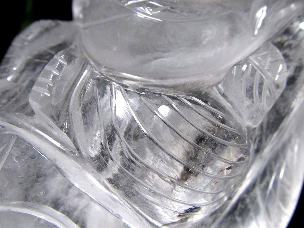 ガネーシャ 夢を叶える象 マニカラン水晶 ヒマラヤ水晶 天然石ガネーシャ