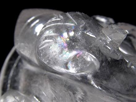 ガネーシャ 夢を叶える象 マニカラン水晶 ヒマラヤ水晶 天然石ガネーシャ