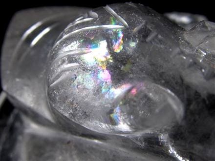 ガネーシャ 夢を叶える象 マニカラン水晶 ヒマラヤ水晶 天然石ガネーシャ